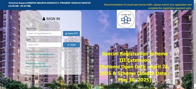 Special Registration Scheme