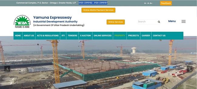 YEIDA Website