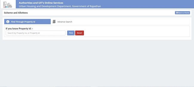 Search Your Property
