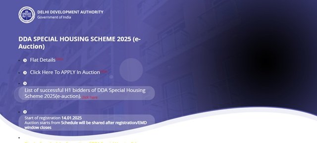 DDA Special Housing Scheme