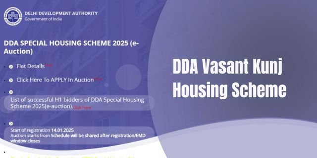DDA Vasant Kunj Housing Scheme