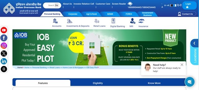IOB Website