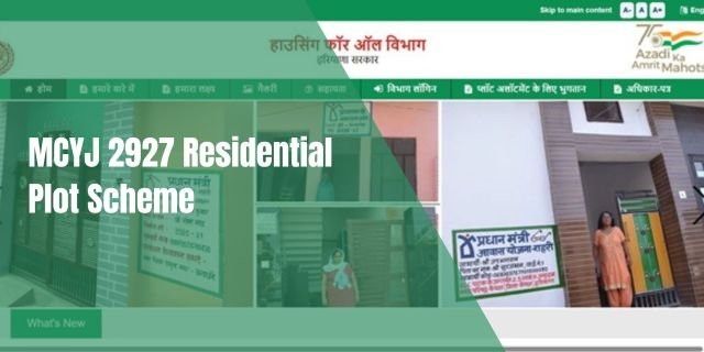 MCYJ 2927 Residential Plot Scheme