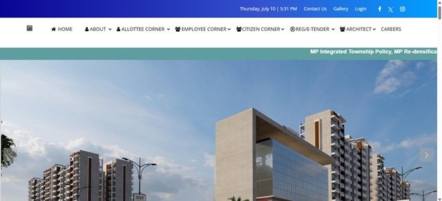 MP Housing Website