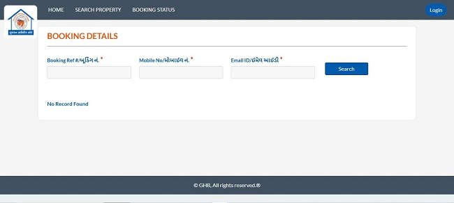 Search Booking Status