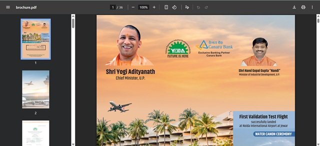 YEIDA Website