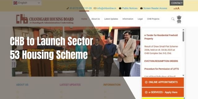 CHB to Launch Sector 53 Housing Scheme in Sept 2025