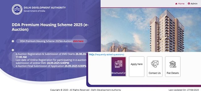 DDA Website