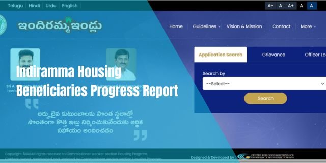 Indiramma Housing Beneficiaries Progress Report