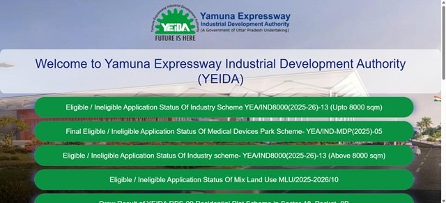 YEIDA Website